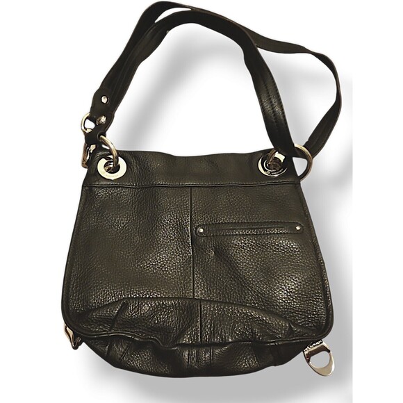 B. Makowsky Durango Soft Leather Convertible Crossbody Shoulder Handbag … - Picture 6 of 6